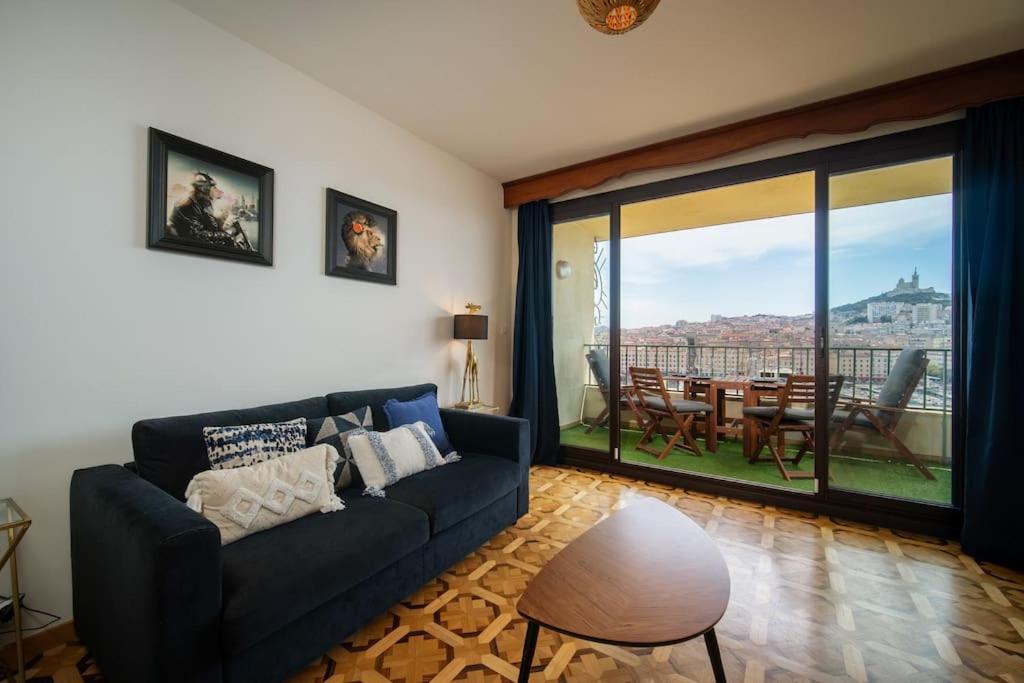 Terrace Apartment Old Port Exceptional View Marseille Exteriör bild